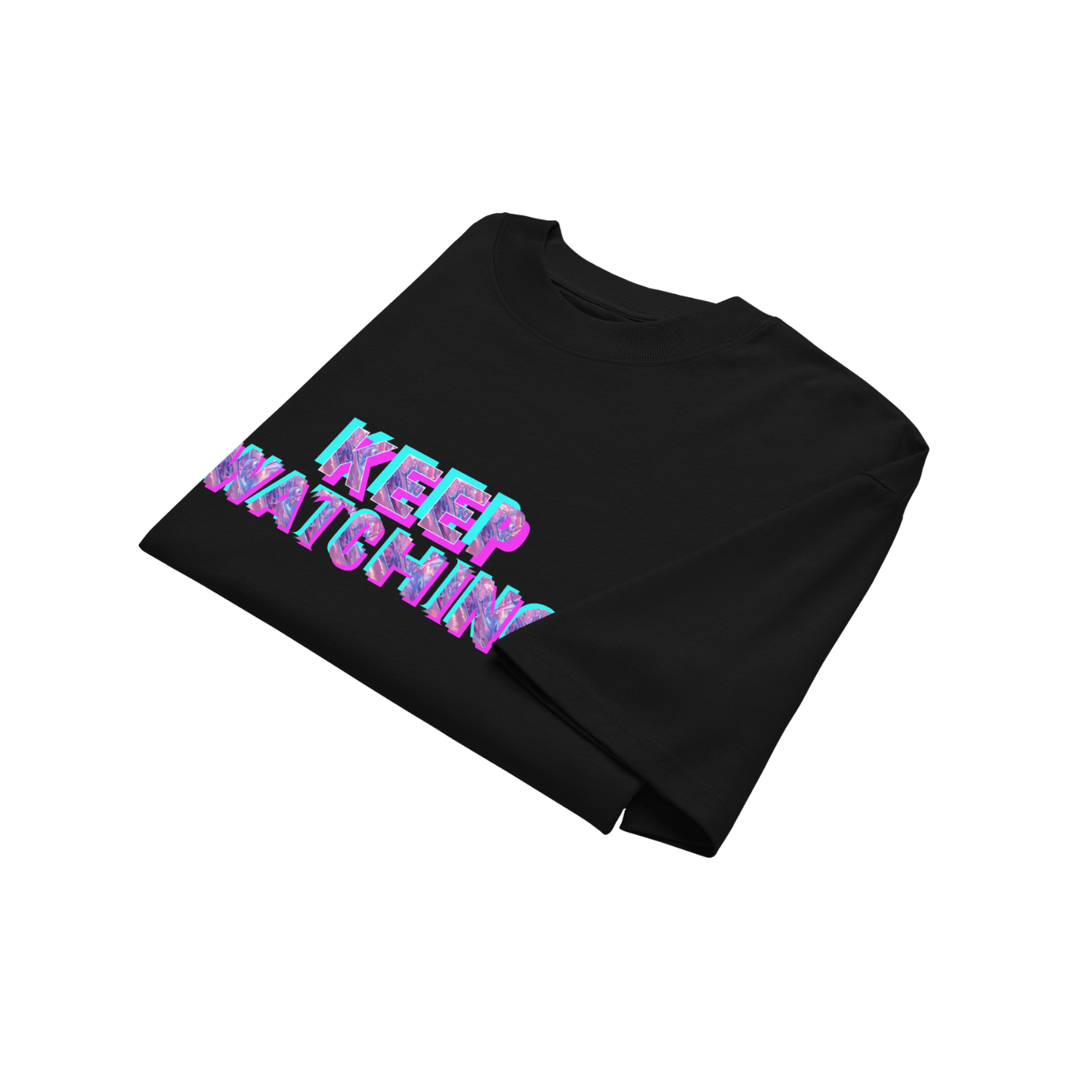 KEEP WATCHING Oversized - Black