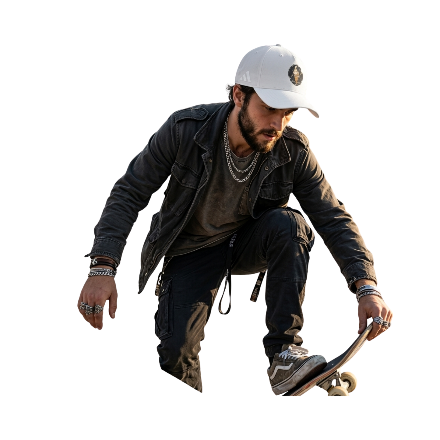 Maro Wilde x ADIDAS: ΧΩΝΑΚΙ-ΠΑΓΩΤΟ - WHITE