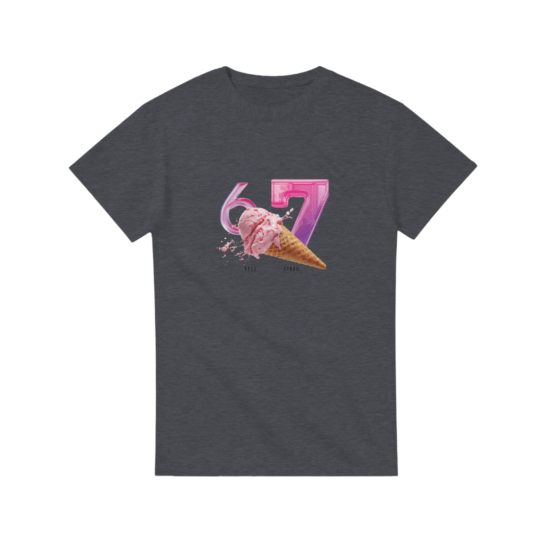 6-7 ΧΩΝΑΚΙ ΠΑΓΩΤΟ T-Shirt - Dark Heather