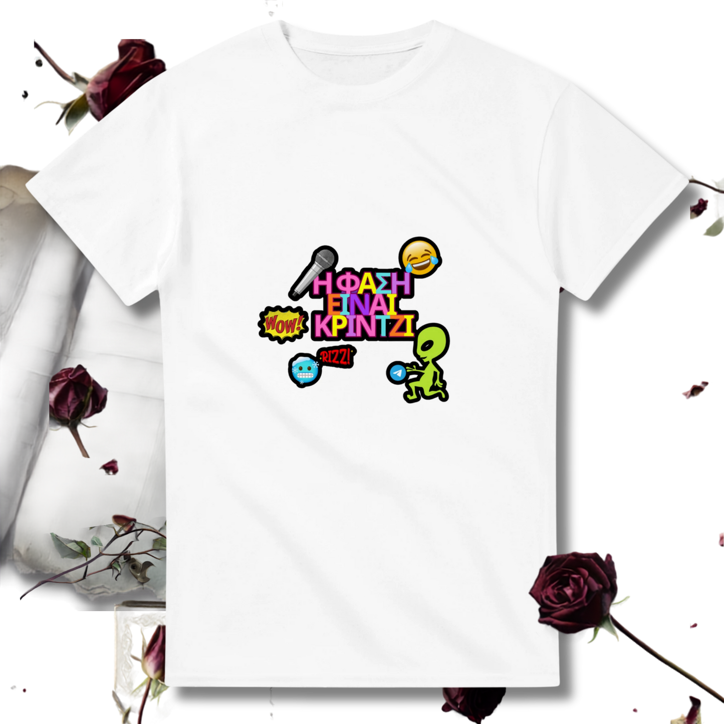 Cringe Vibe Tee - White