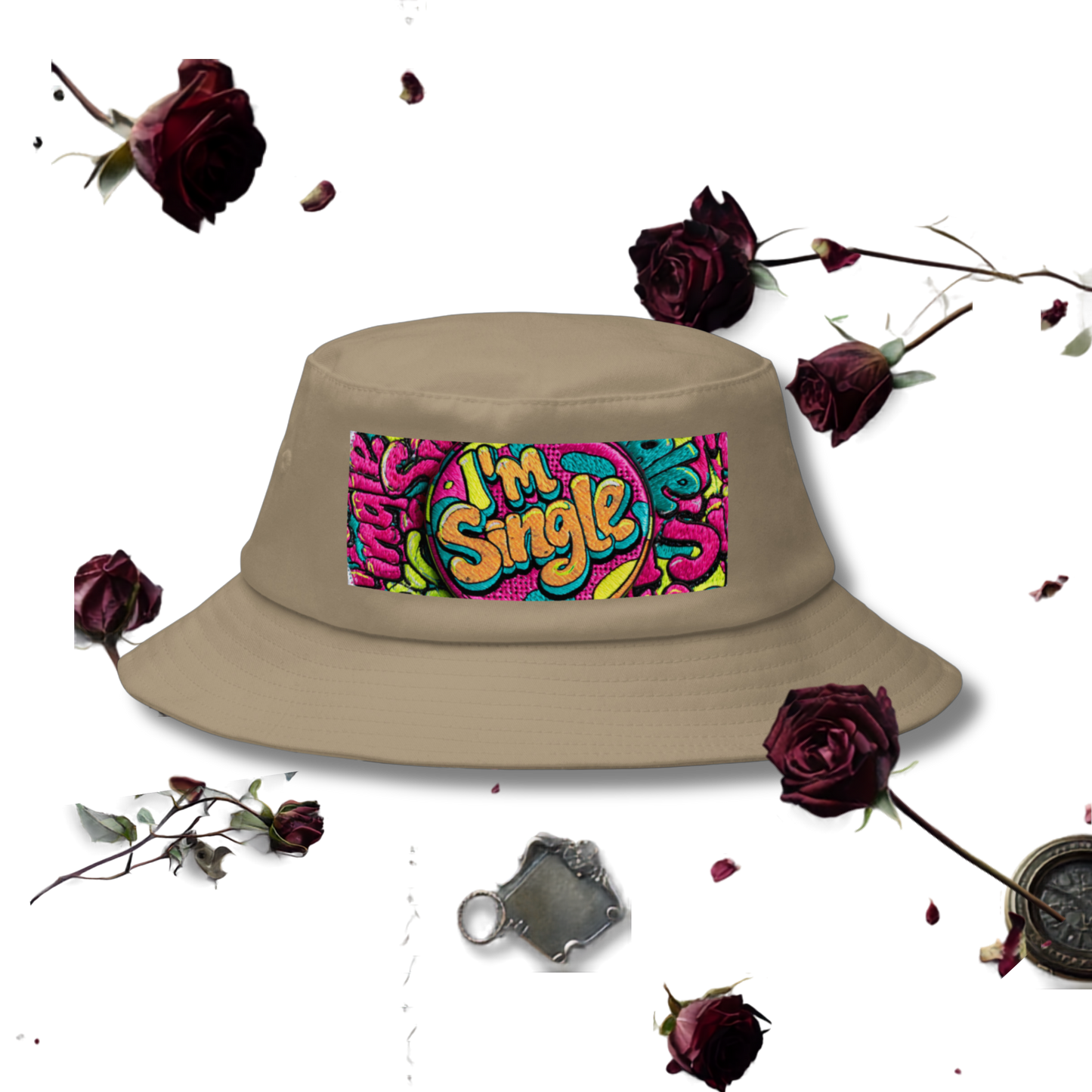 Maro Wilde "I'm Single" Hat - Desert Sand