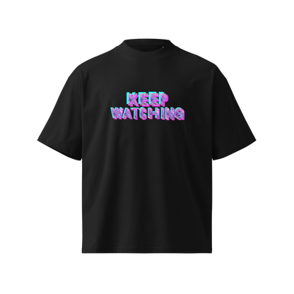 KEEP WATCHING Oversized - Black